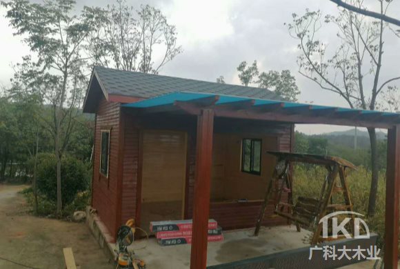 石家庄岗亭木屋安装