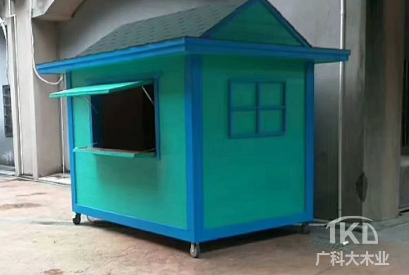 石家庄岗亭木屋工具房施工